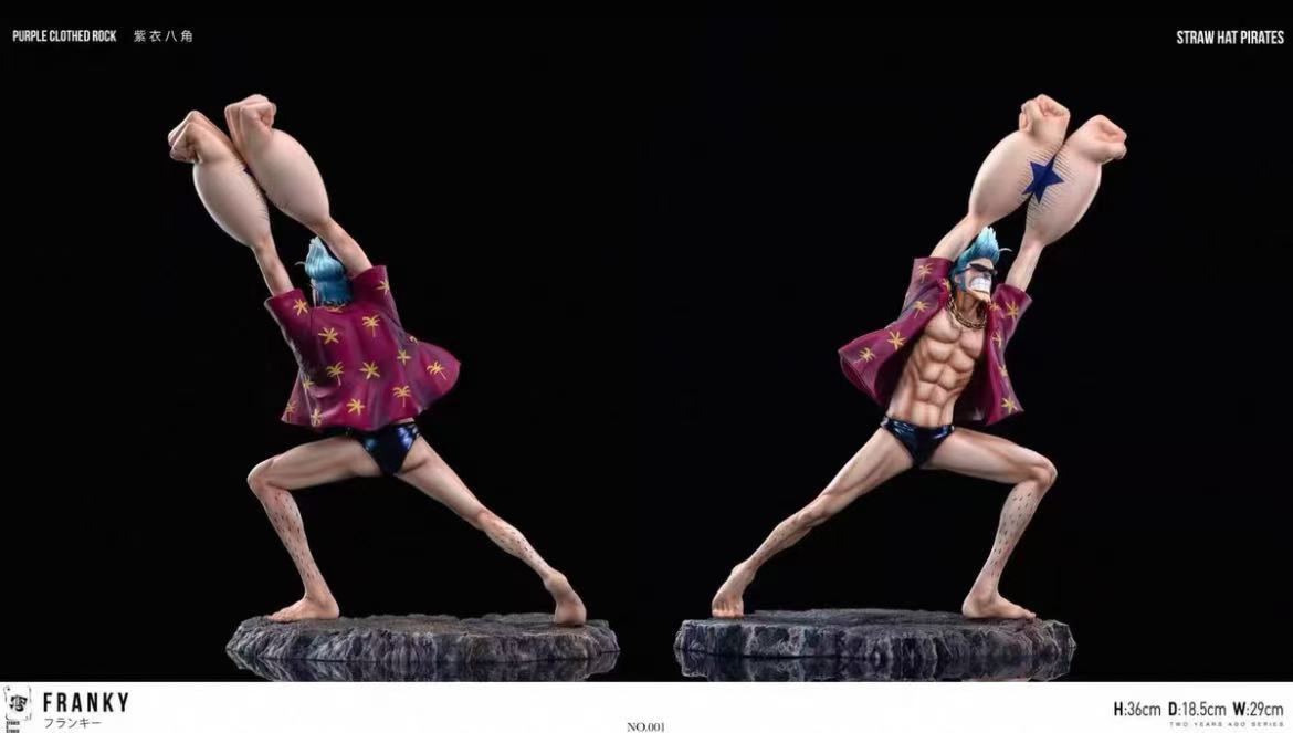 [In Stock] SPK Studio - One Piece Straw Hat Pirates Series Franky GK Resin Statue