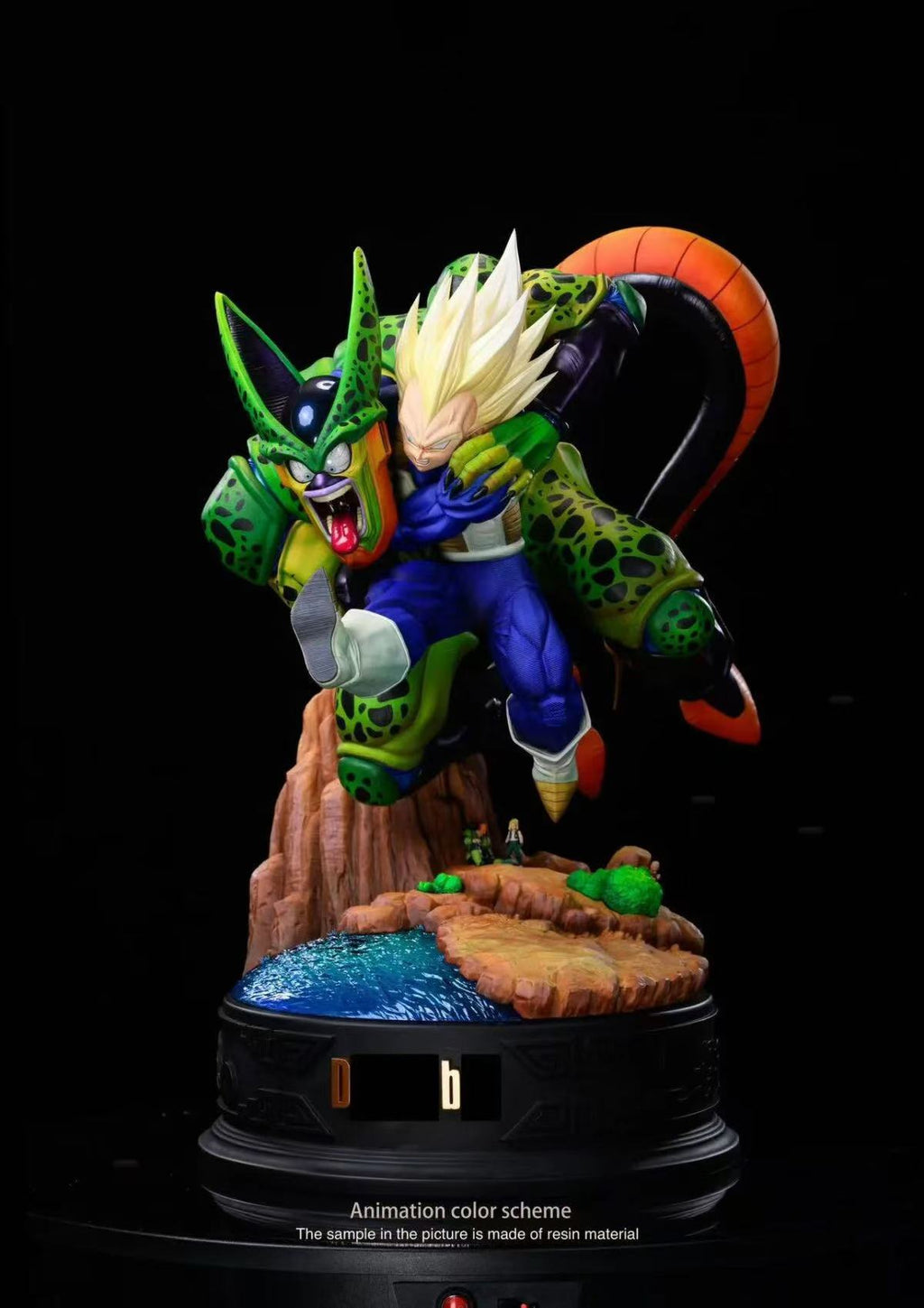 [In Stock] Yamcha Studio-X Plus Ver-Super Vegeta VS Cell 2n Form Resin Statue