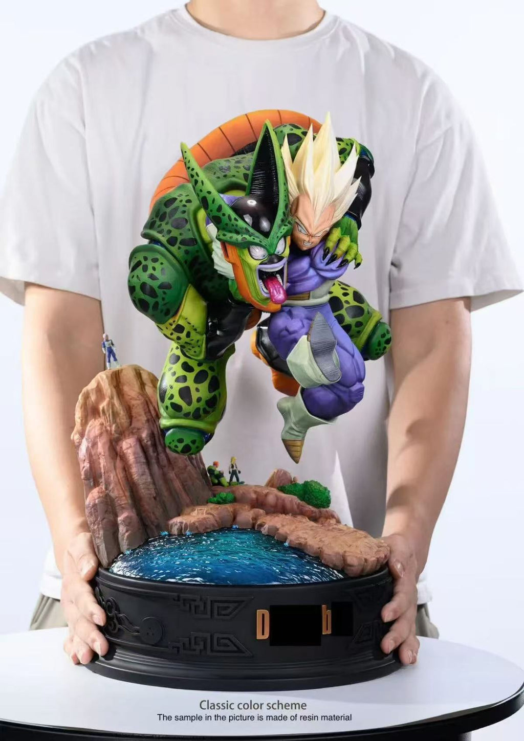 [In Stock] Yamcha Studio-X Plus Ver-Super Vegeta VS Cell 2n Form Resin Statue