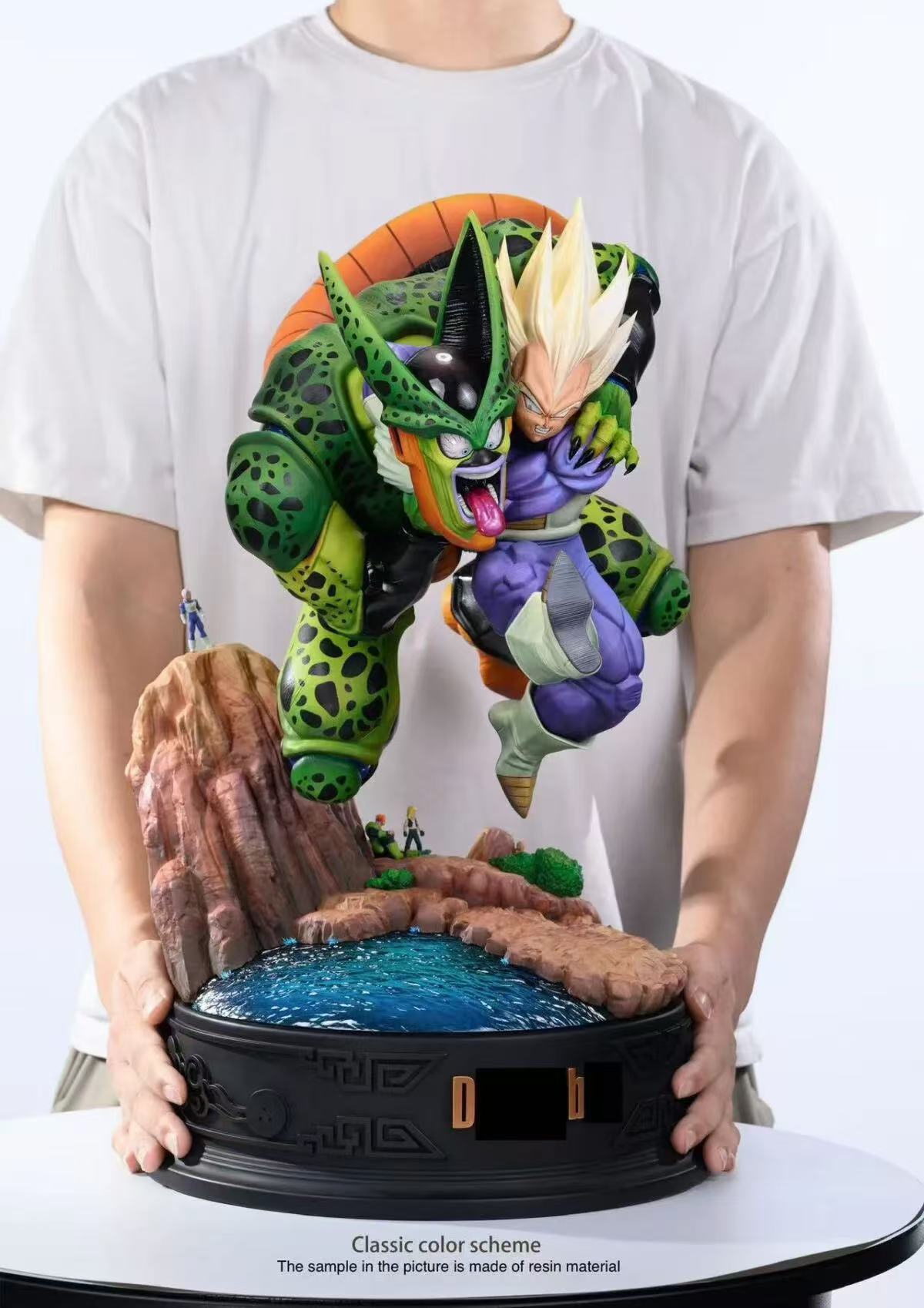 [In Stock] Yamcha Studio-X Plus Ver-Super Vegeta VS Cell 2n Form Resin Statue
