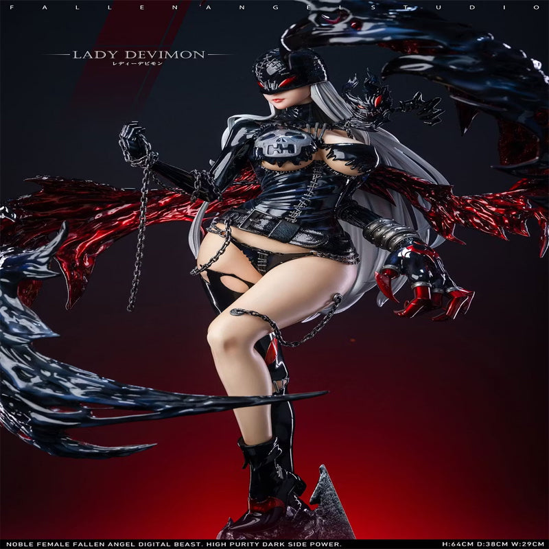 [In Stock]FA Studio 1/4 Scale Angewomon & Lady Devimon - Digimon GK Resin Statue
