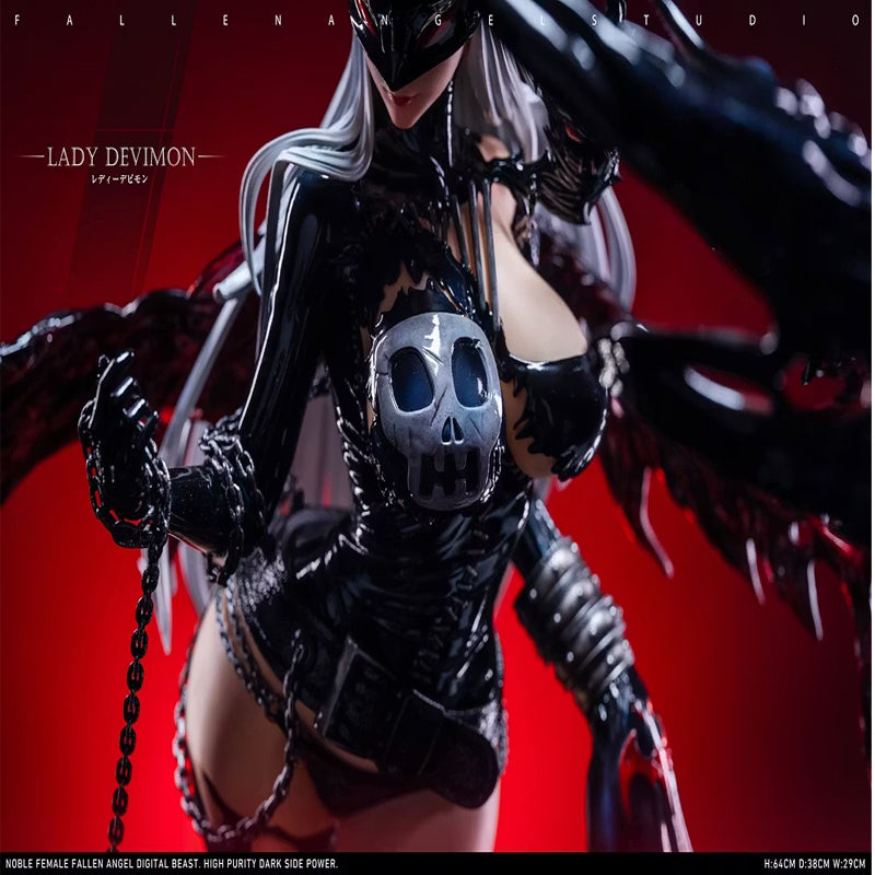 [In Stock]FA Studio 1/4 Scale Angewomon & Lady Devimon - Digimon GK Resin Statue