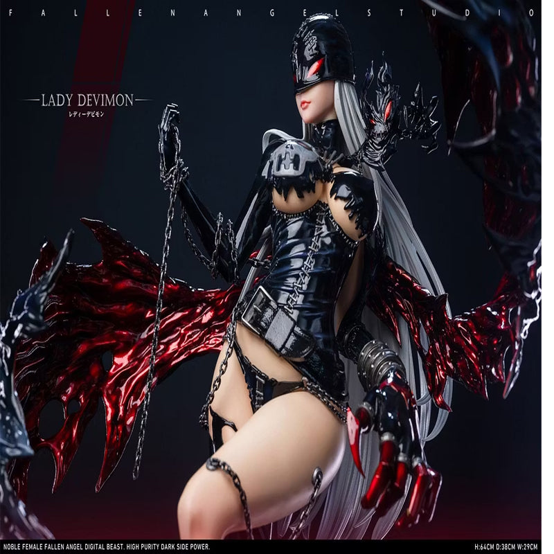 [In Stock]FA Studio 1/4 Scale Angewomon & Lady Devimon - Digimon GK Resin Statue