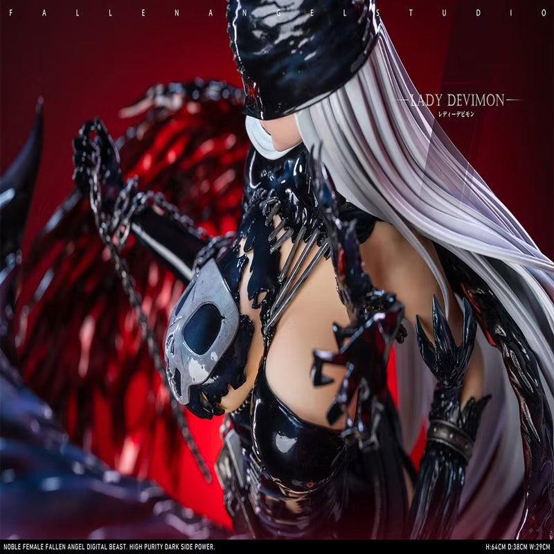 [In Stock]FA Studio 1/4 Scale Angewomon & Lady Devimon - Digimon GK Resin Statue