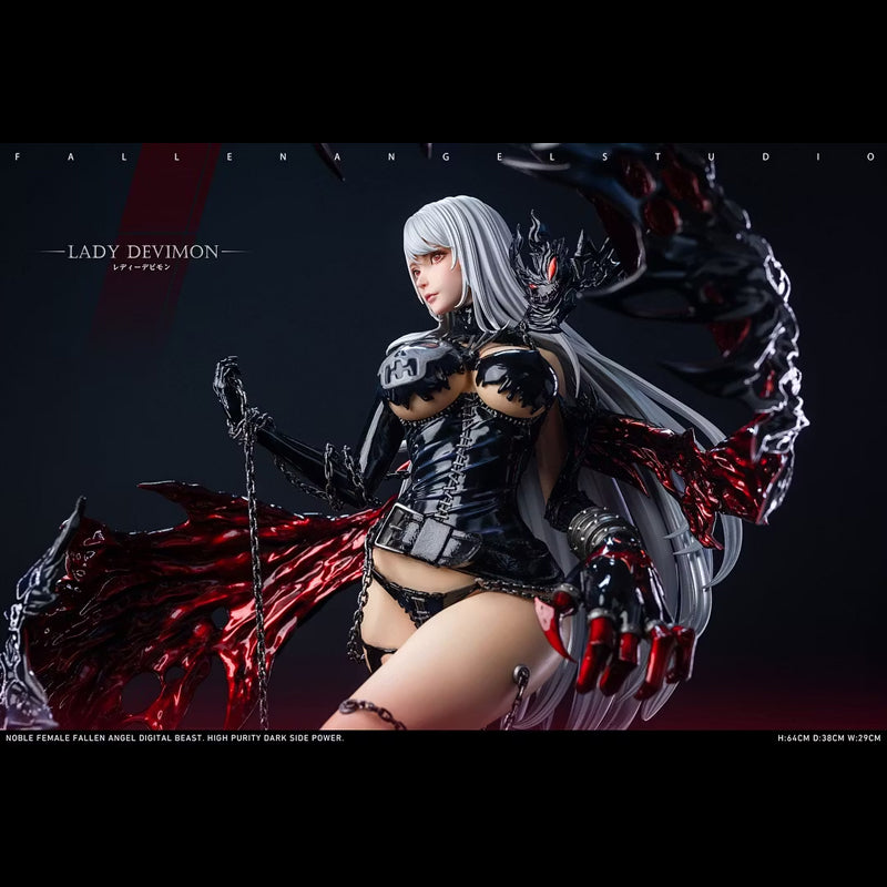 [In Stock]FA Studio 1/4 Scale Angewomon & Lady Devimon - Digimon GK Resin Statue