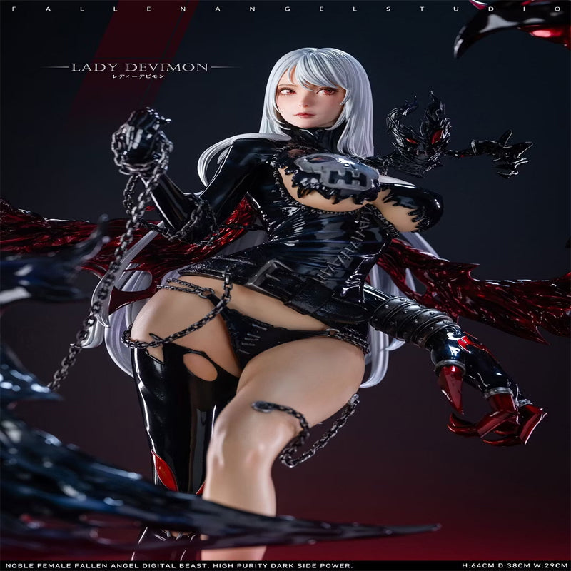 [In Stock]FA Studio 1/4 Scale Angewomon & Lady Devimon - Digimon GK Resin Statue