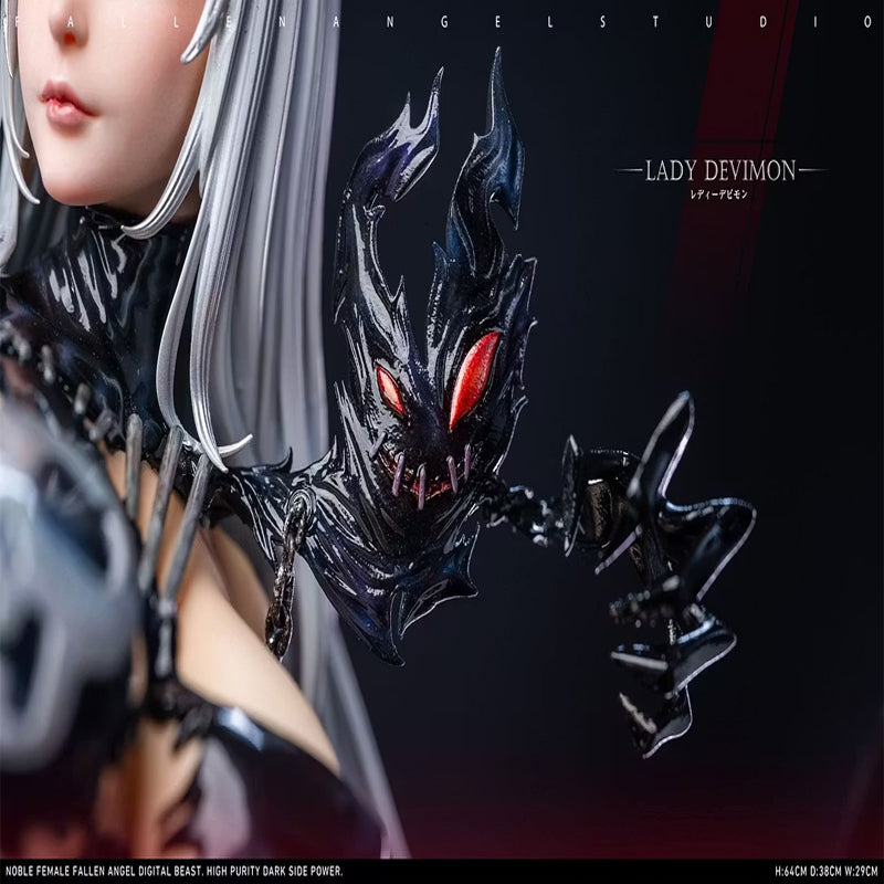 [In Stock]FA Studio 1/4 Scale Angewomon & Lady Devimon - Digimon GK Resin Statue