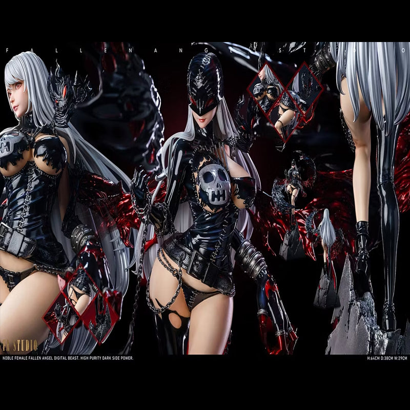 [In Stock]FA Studio 1/4 Scale Angewomon & Lady Devimon - Digimon GK Resin Statue