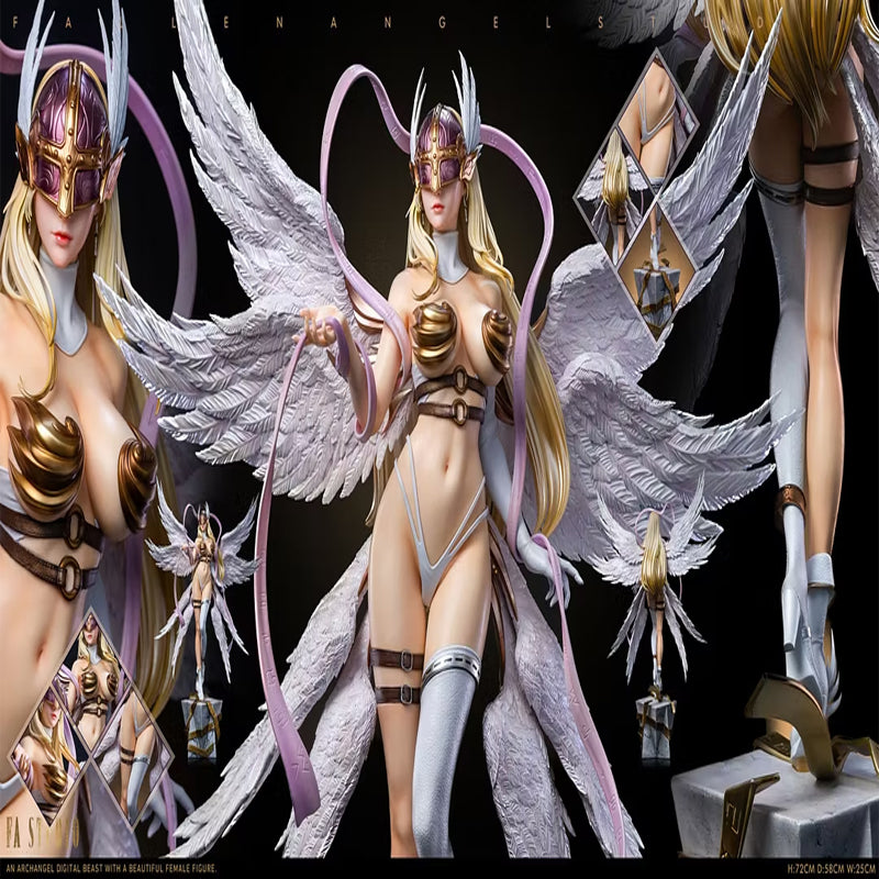 [In Stock]FA Studio 1/4 Scale Angewomon & Lady Devimon - Digimon GK Resin Statue