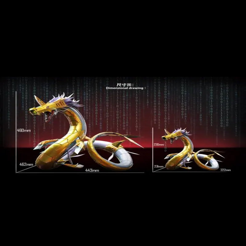 [In Stock] MY Studio-Digimon 4 King Series Metal Seadramon [Plus] H46cm GK Resin Statue